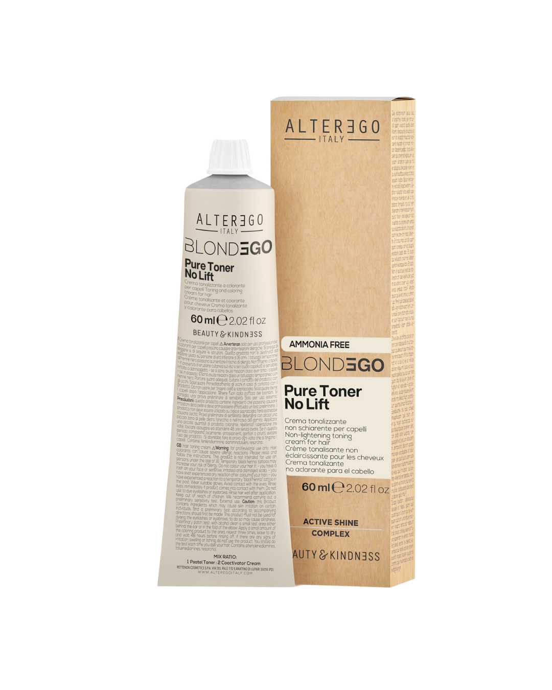 Creme Tonalizante Sem Amoníaco Pure Toner No Lift Blondego