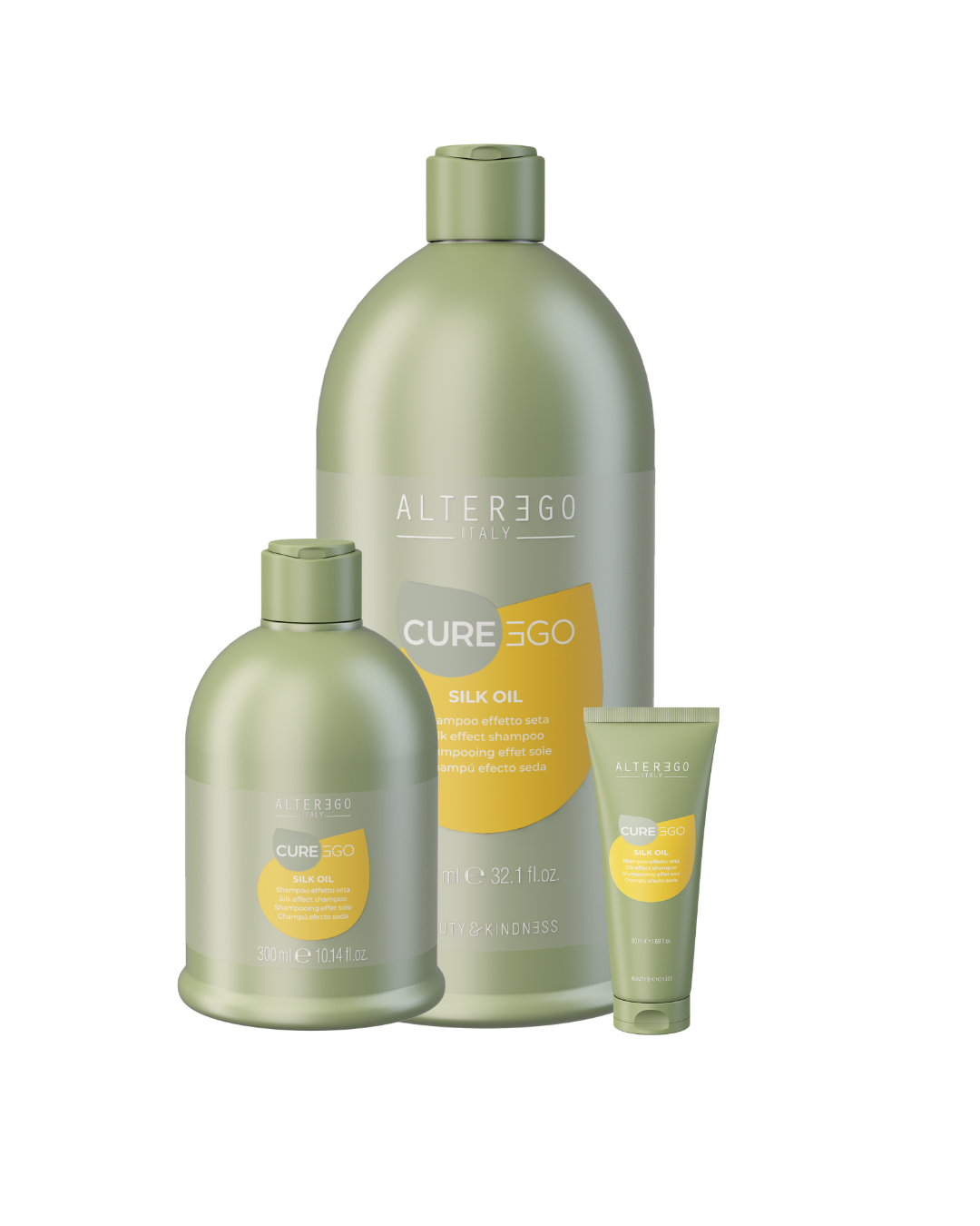 Silk Oil Shampoo Efeito Seda
